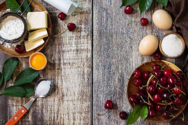 Składniki kulinarne na stole